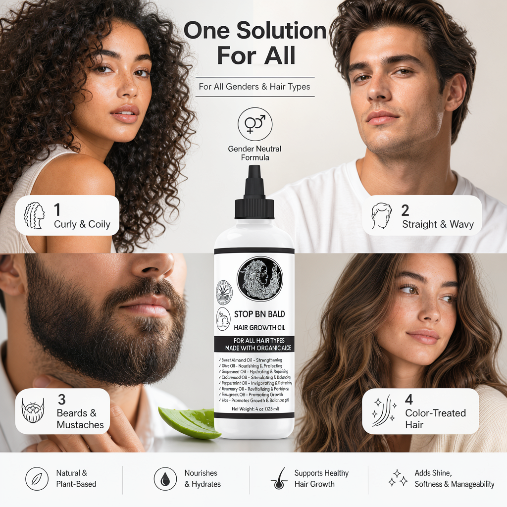 STOP BN BALD Hair Oil Blend